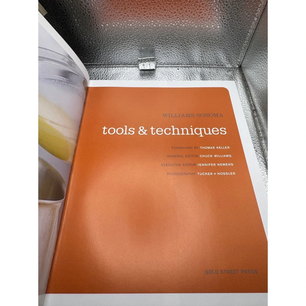 Williams-Sonoma Tools & Techniques Cookbook Thomas Keller Foreword Hardcover